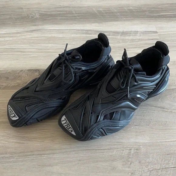 NWOB Balenciaga Black Tyrex Sneakers - Picture 7 of 11